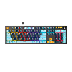 Клавиатура Fantech ATOM107S MK893S MIZU, Синий