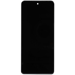 Дисплей (екран) Infinix Note 30, High quality, З сенсорним склом, З рамкою, Чорний