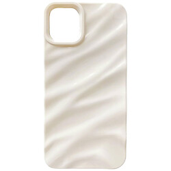Чехол (накладка) Apple iPhone 17 Pro, Wavy Pattern 3D, Белый