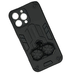 Чехол (накладка) Apple iPhone 15, Armor Shield Ring Holder, Черный