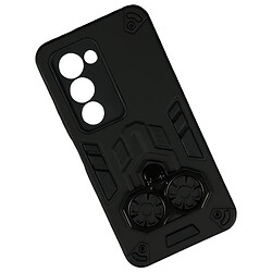 Чехол (накладка) Xiaomi Redmi Note 14 Pro 4G, Armor Shield Ring Holder, Черный