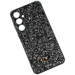 Чехол (накладка) Xiaomi Poco X7 / Redmi Note 14 Pro 5G, Bling Grainy Diamond Separate Camera, Glow Black, Чорний