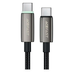 USB кабель Acefast C23-03, Type-C, 1.2 м., Чорний