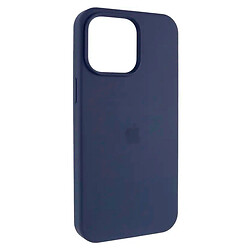 Чохол (накладка) Apple iPhone 17 Pro, Silicone Classic Case, Midnight Blue, MagSafe, Синій