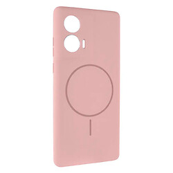 Чохол (накладка) Motorola XT2429 Moto Edge 50 Fusion, Air Beats, Pink Sand, MagSafe, Рожевий