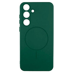 Чохол (накладка) Samsung Galaxy S25 Plus, Air Beats, Dark Green, MagSafe, Зелений