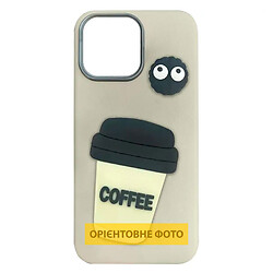 Чохол (накладка) Apple iPhone 17 Air, Epik Leather Toys, Coffee, Пісочний