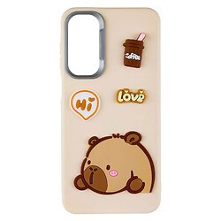 Чохол (накладка) Xiaomi Redmi 15, Epik Leather Toys, Capybara, Пісочний