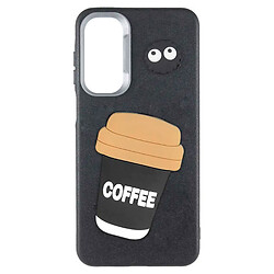 Чохол (накладка) Xiaomi Poco C71 / Redmi A5, Epik Leather Toys, Coffee, Чорний