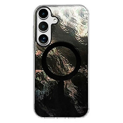 Чохол (накладка) Samsung Galaxy S25 FE, Shiny Mountain, MagSafe, Чорний