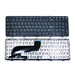 Клавиатура для ноутбука HP ProBook 650 G1, Черный