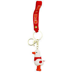 Брелок для ключів з ремінцем Качка мікс