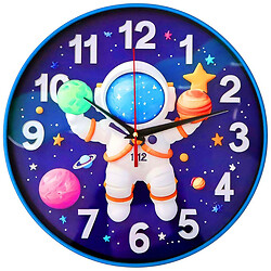 Часы настенные круглые декорированные Астронавт