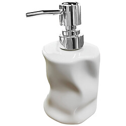 Дозатор для рідкого мила порцеляновий хвилястий