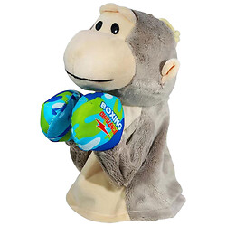 Игрушка мягкая на руку Животное-боксер 27 см