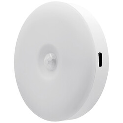 Ліхтарик LED акумуляторний з датчиком руху круглий NOAS YL05-5002 білий 0,5 Вт