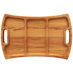 Менажница для закусок деревянная Поднос 21х32,5 см.