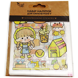 Набір наліпок для скрапбукінгу Craft time