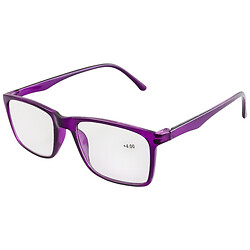 Очки в пластиковой оправе с диоптриями +4