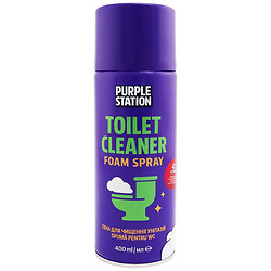 Піна для чищення унітазів Purple Station спрей 400 мл