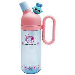 Бутылка для напитков детская пластиковая с носиком, ручкой 860 мл