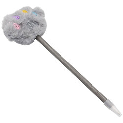 Ручка шариковая с мягкой фигуркой Кошачья лапка