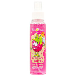 Спрей-сяйво для волосся дитячого з блискітками Billi&Milli Малинова магія 150 мл