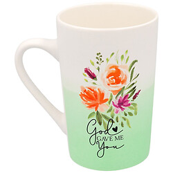 Чашка фарфоровая Vittora Цветочный комплимент 385 мл