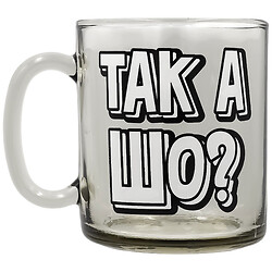 Чашка стеклянная Galleryglass Herbata серия Так что? 320 мл