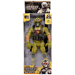 Игровая фигурка "Солдат. DESERT TASK", 28 см, ХАКИ, ВИД 1, Rs