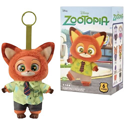 Игрушка-сюрприз мягкая Брелок "Зоотопия / Zootopia", в коробке 20см, MINISO
