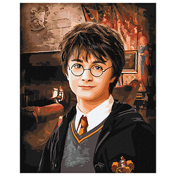 Картина за номерами "Harry Potter: Вітальня Гріфіндора", 40х50 см, Ідейка
