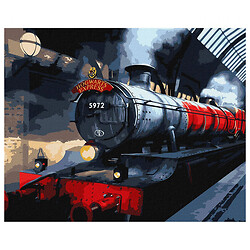 Картина за номерами з фарбами металік "Harry Potter: Хогвартський експрес", 40х50 см, Ідейка