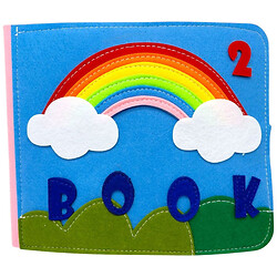 М'яка книга-бізіборд, фетр, елементи на липучках, сюжетні ігри, Mic