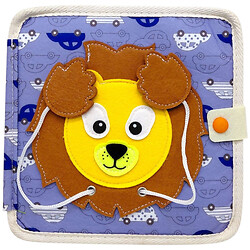 М'яка книжка-бізіборд, фетр, пальчикові ігри, сортер, елементи на липучках, Mic