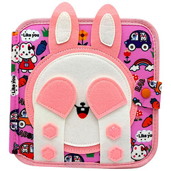 М'яка книжка-бізіборд, фетр, пальчикові ігри, цифри, сортер за кольором, пискавка, елементи на липучках та кнопках, Mic