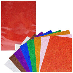 Набор цветной бумаги с глитером, 21х29,7см, 8 листов., Art Studio Of Happiness