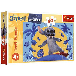 Пазлы 60 эл "День со Ститчем", Trefl