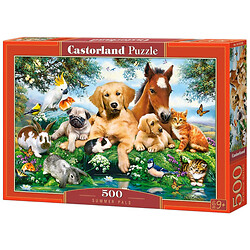 Пазлы "Летние друзья", 500 элементов, Castorland