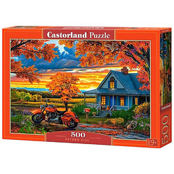 Пазлы "Осенняя поездка", 500 элементов, Castorland