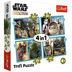 Пазли 4в1 "Зоряні війни: Мандалорець", Trefl