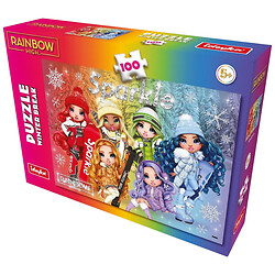 Пазлы Rainbow High Winter Break, 100 элементов, Ідейка
