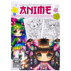Раскраска "Аниме", 21х29,7 см., 8 листов, Art Studio Of Happiness