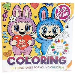 Раскраска 200х200 мм., 8 листов. Скоба, Art Studio Of Happiness