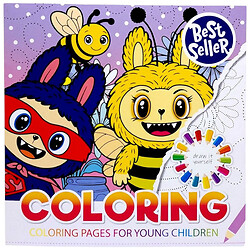 Раскраска 200х200 мм., 8 листов. Скоба, Art Studio Of Happiness