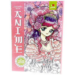 Раскраска аниме 210х297мм., 8 листов, Скоба., Art Studio Of Happiness