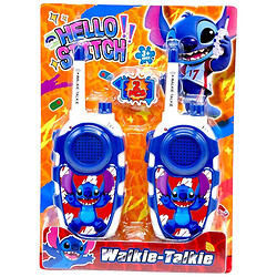 Рация игрушечная "Стич", 2 рации, на батарейках, Mic