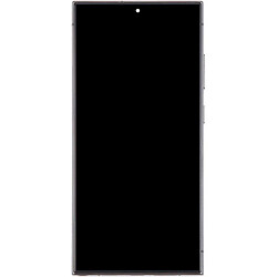 Дисплей (екран) Samsung S928 Galaxy S24 Ultra, Original (PRC), З сенсорним склом, З рамкою, Сірий