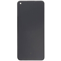 Дисплей (екран) OPPO Find X5 Lite, З сенсорним склом, З рамкою, Amoled, Чорний