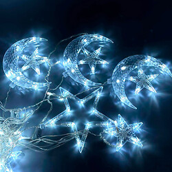 Светодиодная гирлянда штора Stars and Moon